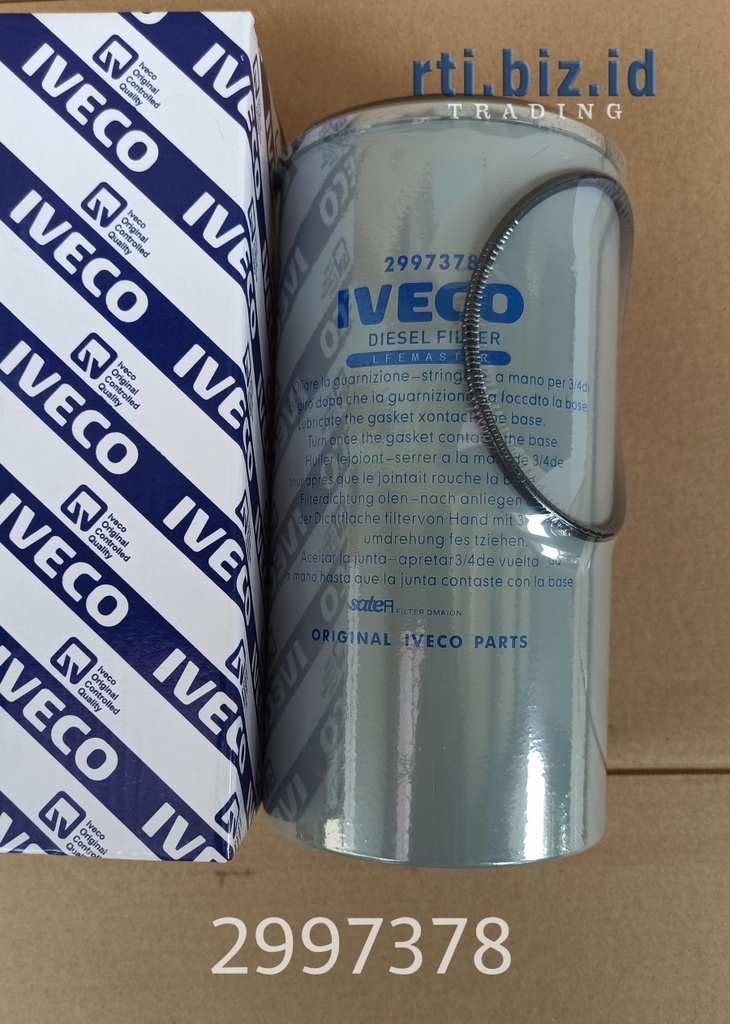 2997378/504272431/500086381 Fuel Filter Element (Iveco)