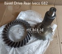 17/28 Crown Pinion rear (Bavel Drive Rear) (Iveco)