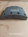 WG9100440029 Brake Lining Front (Howo/Sino/Iveco)