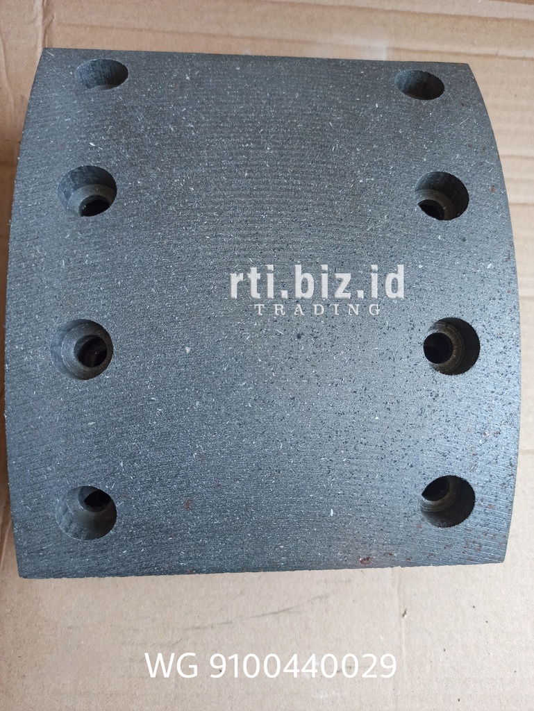 WG9100440029 Brake Lining Front (Howo/Sino/Iveco)