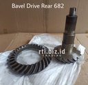 17/28 Crown Pinion rear (Bavel Drive Rear) (Iveco)