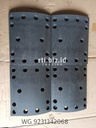 WG9231342068 Brake Lining (Howo/Sino/Iveco)