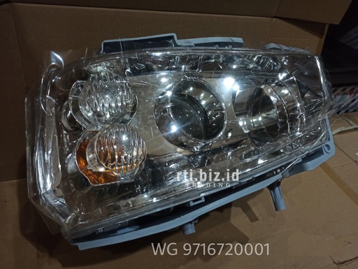 WG9716720001/WG9719720001 Head Lamp Assy Left SN (Howo/Sino)