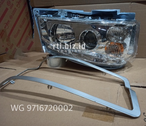 WG9716720002/WG9719720002 Head Lamp Assy Right SN (Howo/Sino)