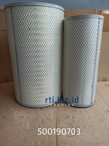 500190703/500191502 Air Filter Inner dan Outer (Iveco)