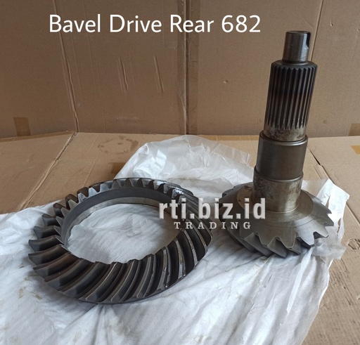 17/28 Crown Pinion rear (Bavel Drive Rear) (Iveco)